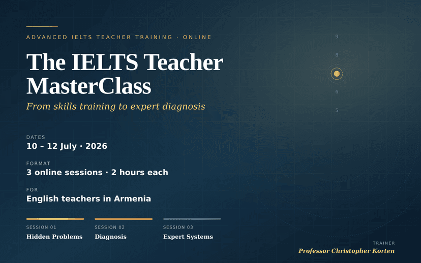 The IELTS Teacher MasterClass — preview