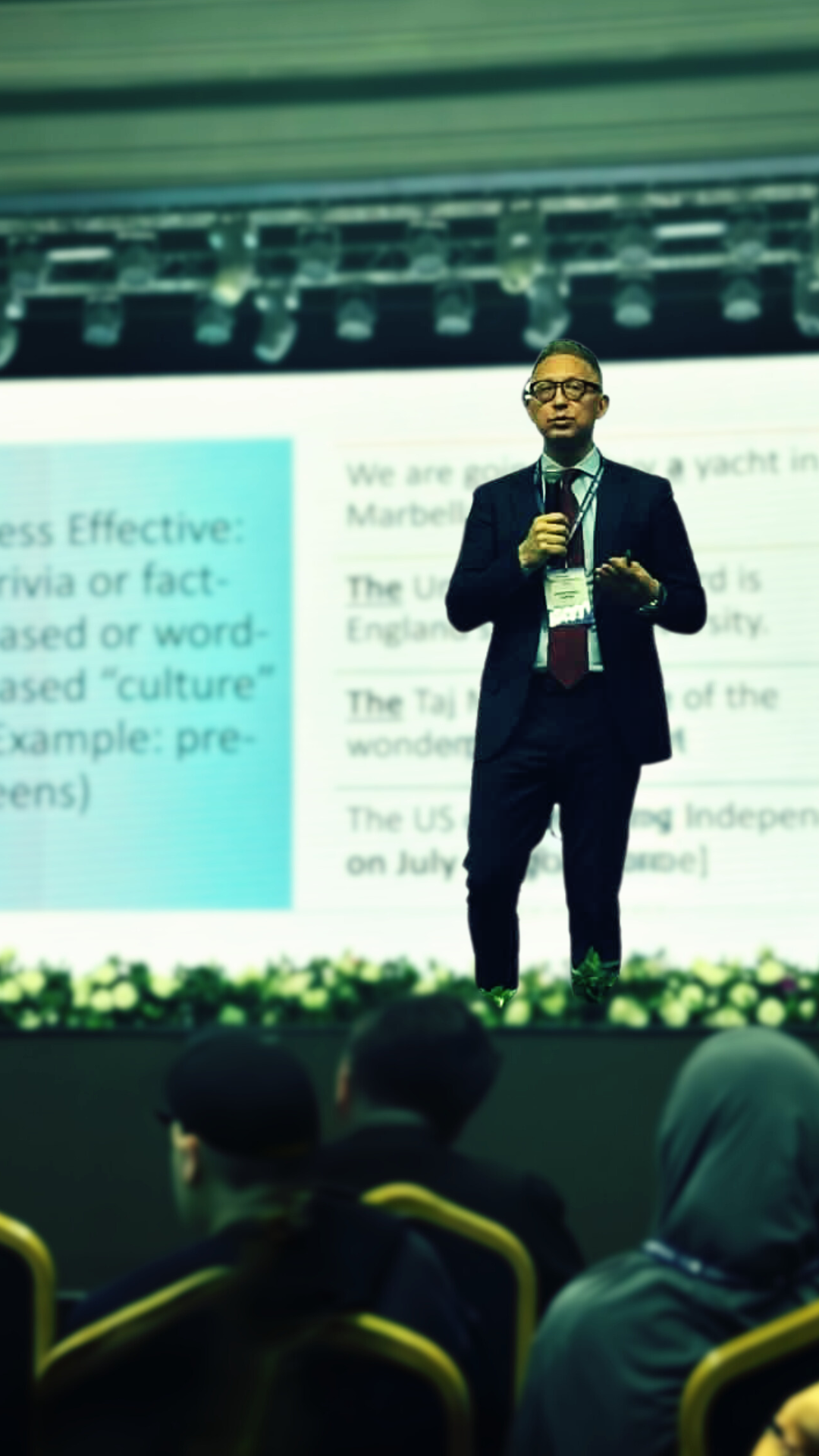 Professor Korten delivering a workshop