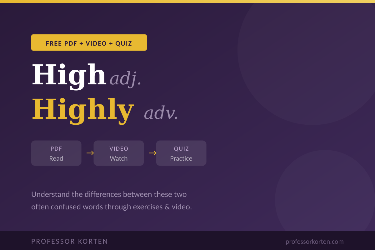 High / Highly